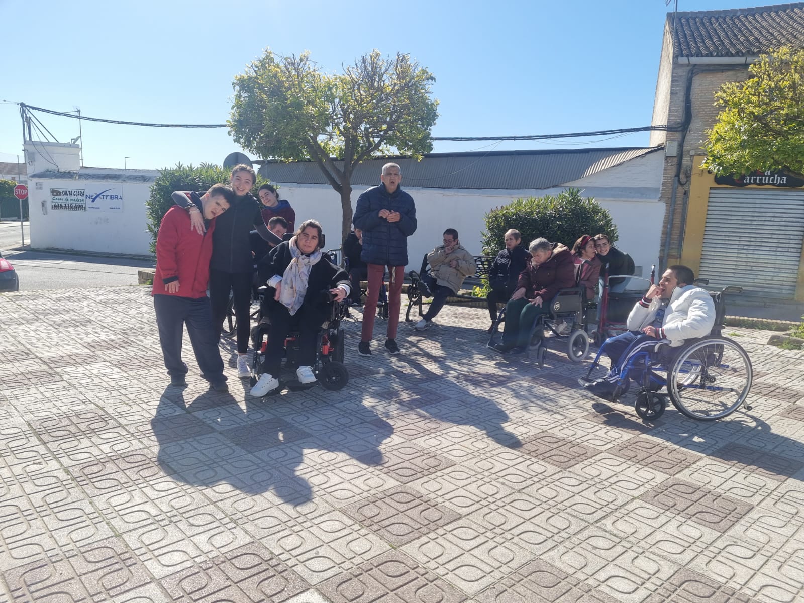 Voluntarios del Colegio Claret de Sevilla