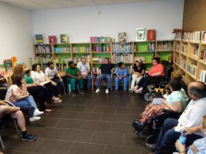 Visita a la biblioteca