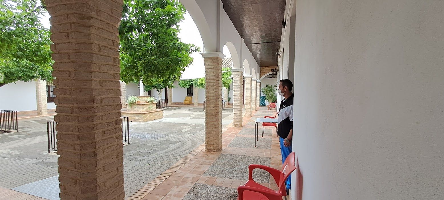 Vista de el Patio de la Cruz, de la RGA Nuestra Sra. de la Esperanza